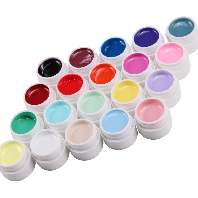 20 barv veliko Gel UV območju milkshake PR ponaredek nohtov nasvet manikura