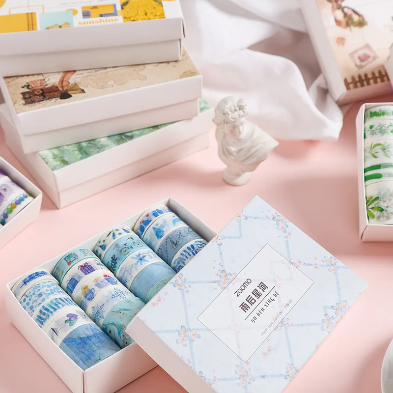 20 Kos/Set Srčkan Sveže Osnovne Kombinacija Washi Tape Kawaii Dekoracijo DIY List Nalepke Japonski Pisalne potrebščine Šolske Potrebščine