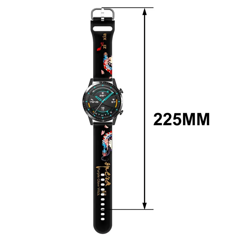20 mm 22 mm Pas Za Huawei Watch GT 2 Trak Zapestnica Za Samsung Galaxy Watch Aktivna 2 Prestavi S3 Meje Čast Magic Straže 2 Trak