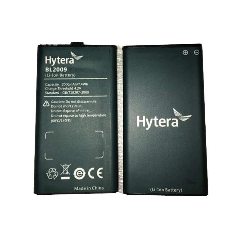 2000mah baterija za Hytera BL2009 HYT PD362 PD355 PD365 PF355LF PD365LF TD360 TD350 walkie talkie baterije