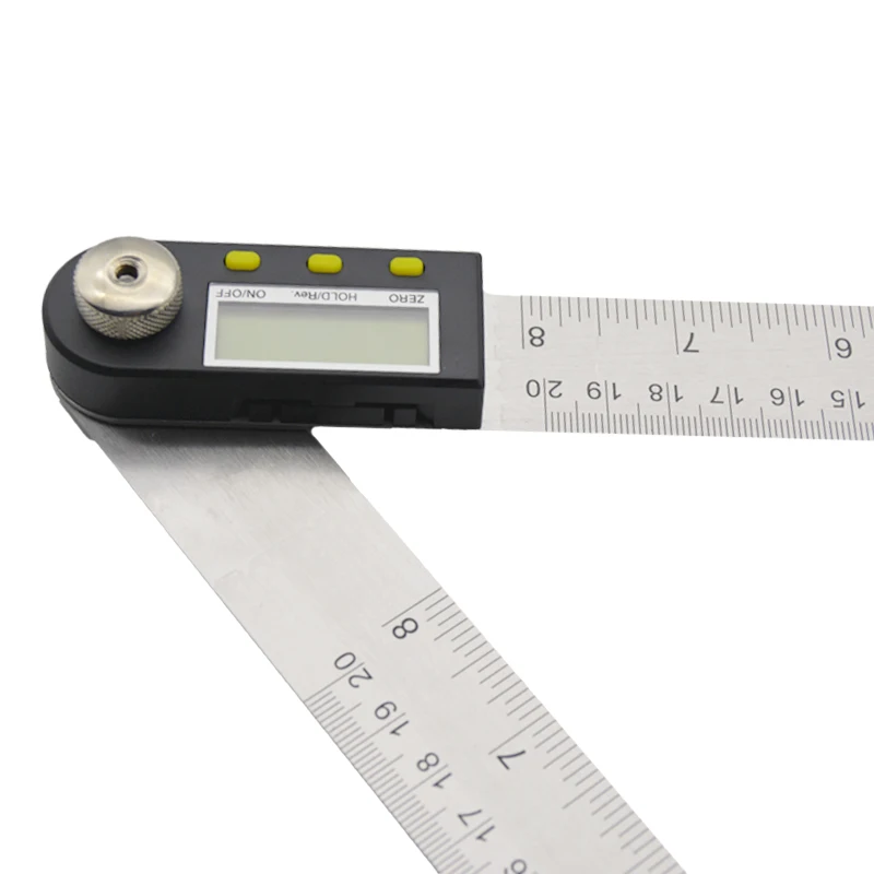 200mm Digitalni Kota Vladar Finder Meter Merilnikom. Inclinometer Goniometer Elektronski Kota Profil iz Nerjavečega Jekla