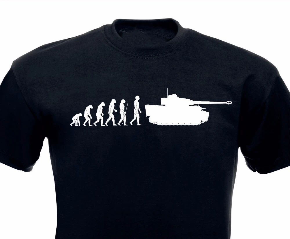2018 Bombaž, Kratke Rokave Hip Hop Modo Priložnostne Majice razvoj T-Shirt Vi 88 Mm Tank Wehrmacht Nemčiji Tee majica