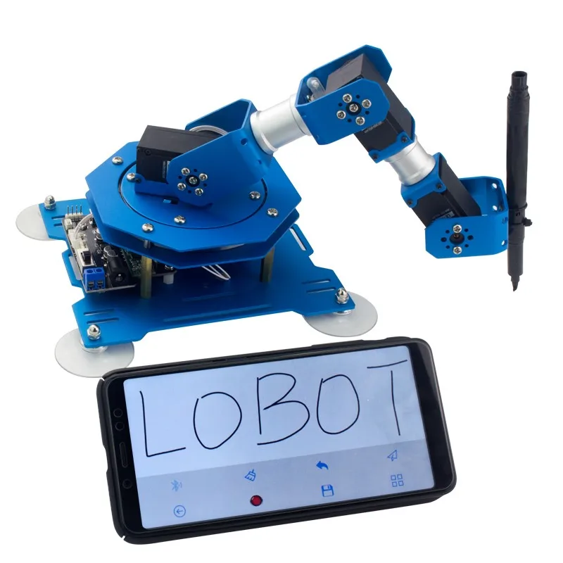 2018 Risanje Robot Pisanje Robot Industrijski Robot Roko Mobilni Telefon APP Bluetooth Daljinsko upravljanje Robota Igrača