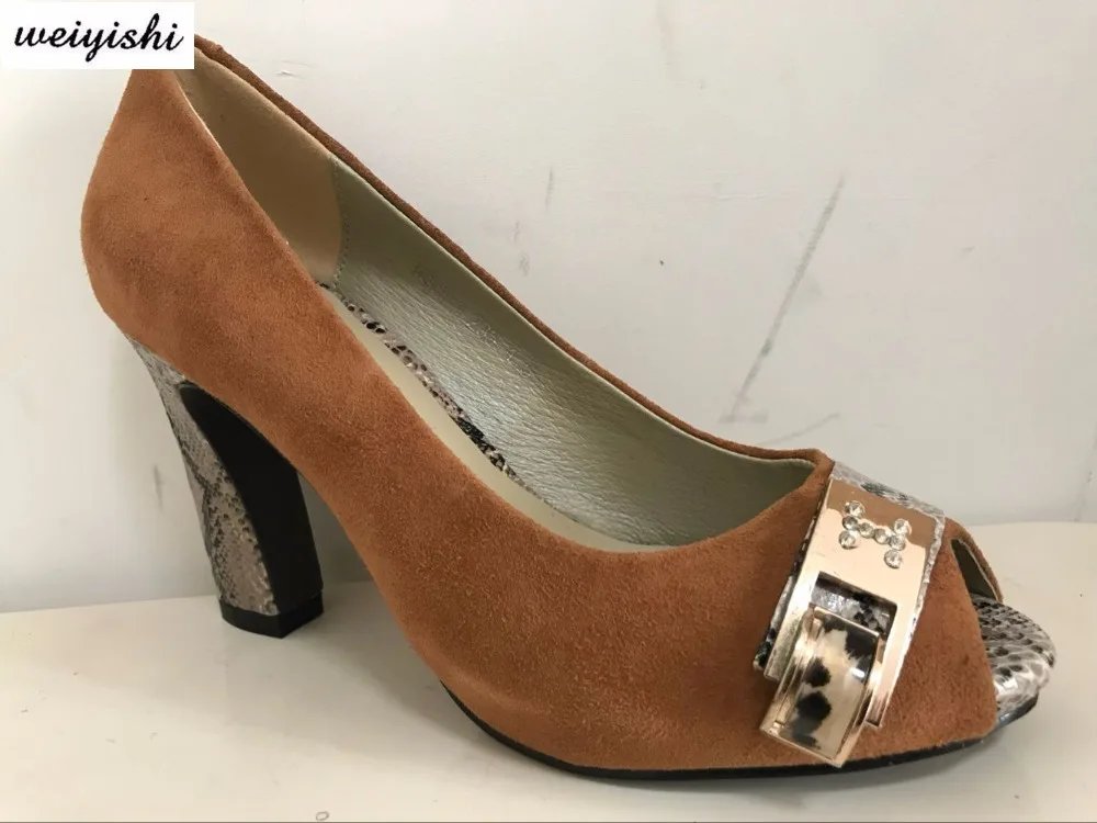 2018 žensk nove modne čevlje. lady čevlji, weiyishi blagovne znamke 035