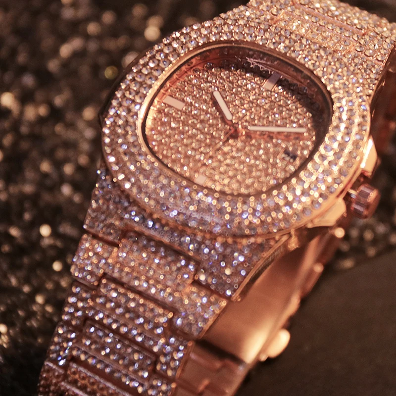 2019 blagovne Znamke Reloj de mujer Elegantno quartz ure za ženske, Nepremočljiva in shockproof Modni Diamant Koledar Dame Watch