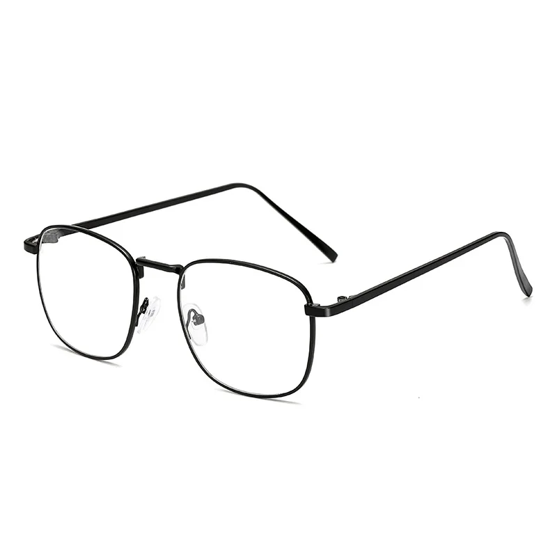 2019 Elegantne Retro Klasična Kovinski Okvir Očal Ženske Blagovne Znamke Oblikovalec Optičnih Očal Okvir Unisex Square Brisanje Očal