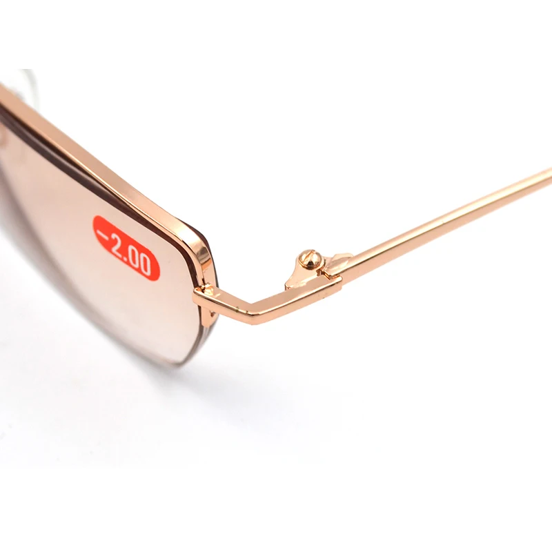 2019 Kratkovidnost sončna Očala Kovinskih Kvadratnih Semirim Očala Kratkovidan Že opažena v Optični Recept Očala Gradient Čaj L3