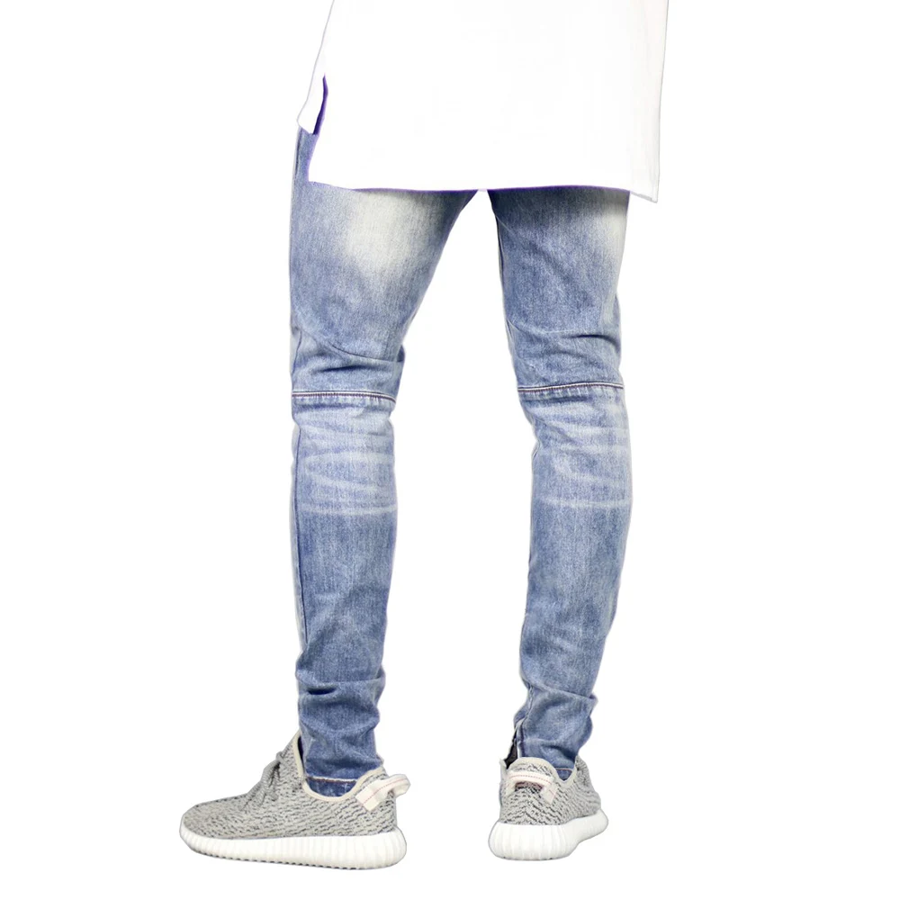 2019 Moške Jeans, Moda Stretch Hip Hop Kavbojke Y1909