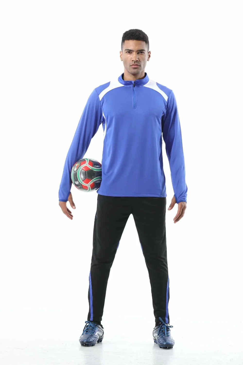 2019 Moški šport nogomet usposabljanja ustreza nogomet kompleti trenirke dolg rokav majice nogometne reprezentance enotni športni Tekaški komplet