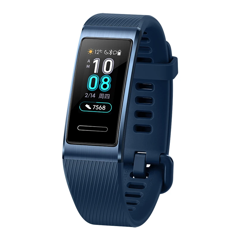 2019 Najnovejši Huawei Pas 3 /Pas 3 Pro 0,95 palca podporo GPS NFC Tracker Plavanje Nepremočljiva Bluetooth Fitnes Tracker