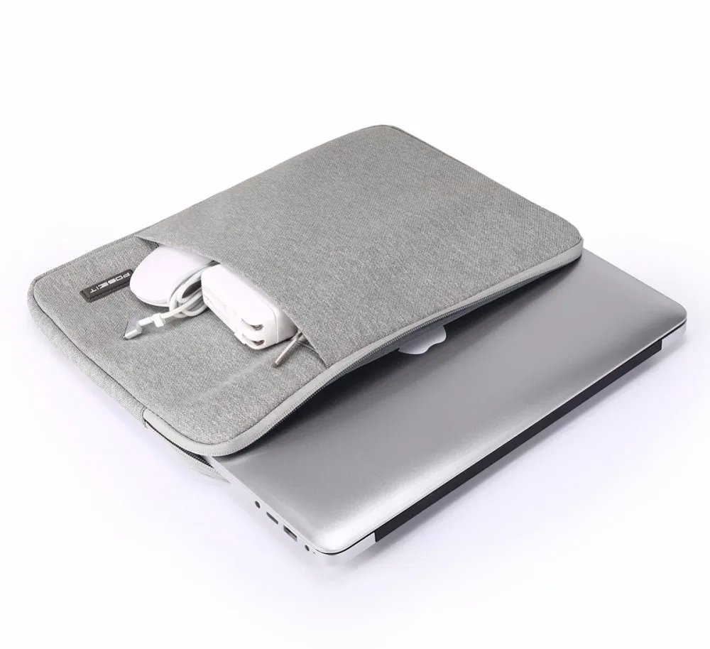 2019 Nepremočljiva Crushproof Prenosnika Laptop Torba za Macbook Air 11 13 Dotik Bar 13 15 Moški Ženske laptop linijskih rokav vrečko