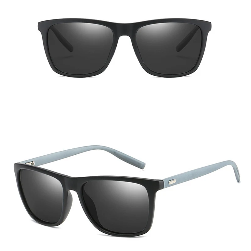 2019 nov kvadratni okvir polarizirana moška sončna očala UV400 prevlečeni anti-sevanje blagovno znamko dame sončna očala športne vožnje sončna očala