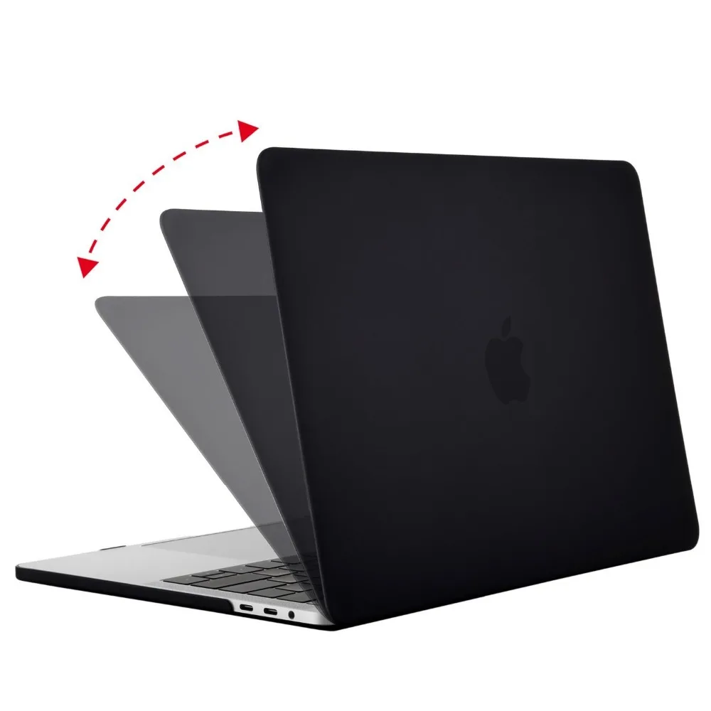 2019 Novo Mat Prenosni Trdi Lupini Primeru Zajema +Tipkovnico Pokrov za Macbook Pro Retina 12 13 15 Air 11 13 Dotik Bar & ID 13 15 cm