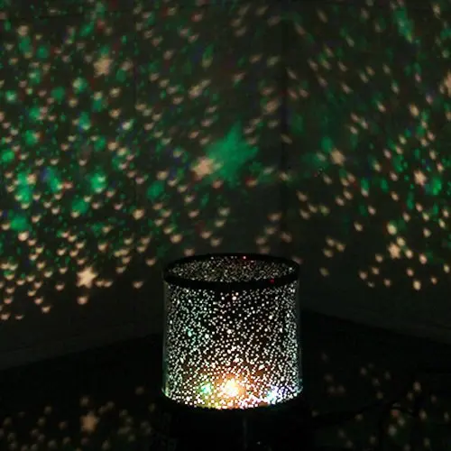 2019 Noč Lučka Star projektor Romantično Pisane Kozmos Master Led luči Spalna svetlobe AAA baterije svetilke USB