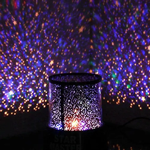 2019 Noč Lučka Star projektor Romantično Pisane Kozmos Master Led luči Spalna svetlobe AAA baterije svetilke USB