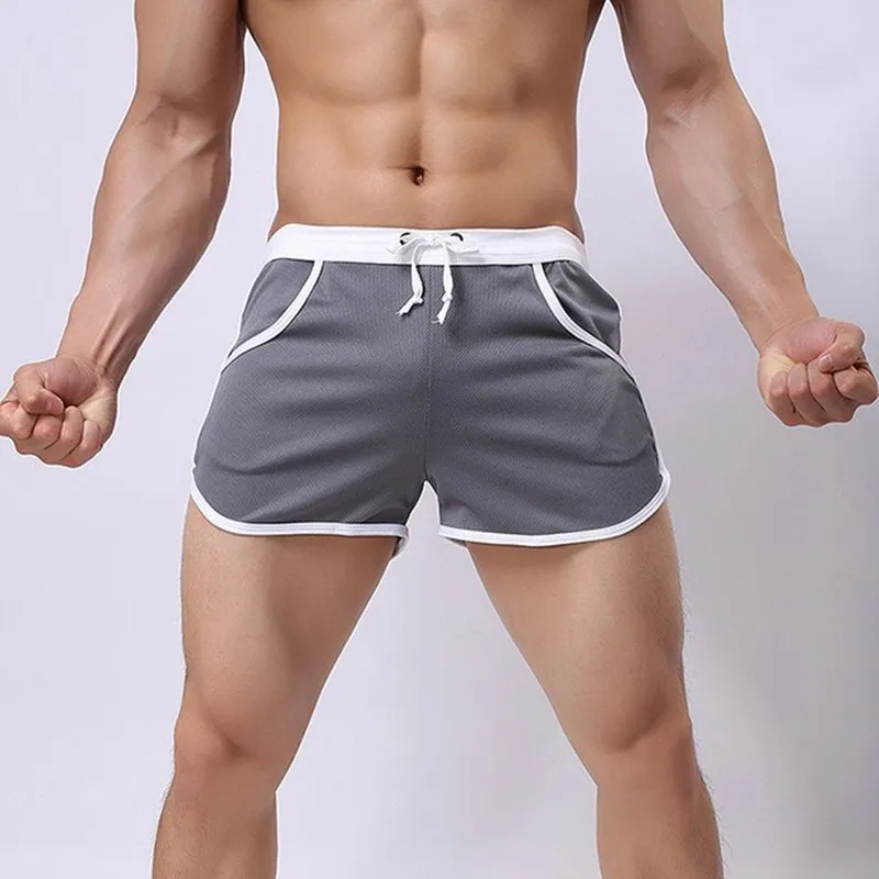 2019 poletje hlače mens priložnostne znoj hlače uvježbavanje Plaža Hlače, moške stiskanje fitness Elastični Pas Redno meglo hlače M/XL