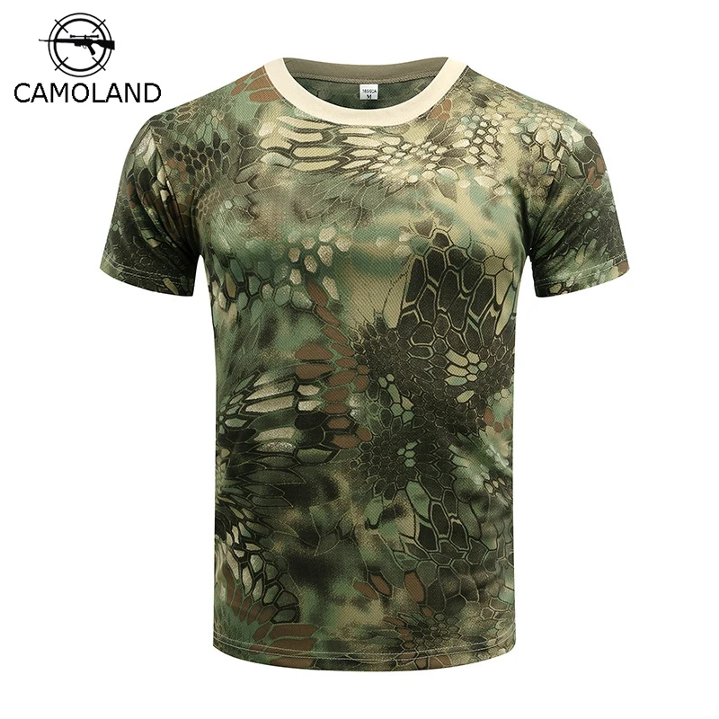 2019 Prikrivanje T-Shirt Quick Dry Dihanje Nogavice Vojske Taktično T-shirt Mens Stiskanje T Shirt Fitnes Poletje Bodybulding