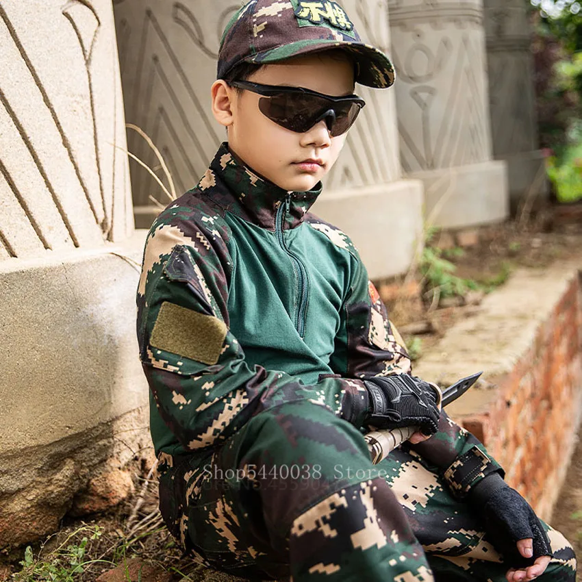 2020 ACU Prikrivanje Vojska bo Ustrezala Študent Otrok Vojaške Boj Taktično Džungle Tiskanja Kostume Prostem Oblačila Usposabljanje Uniforme
