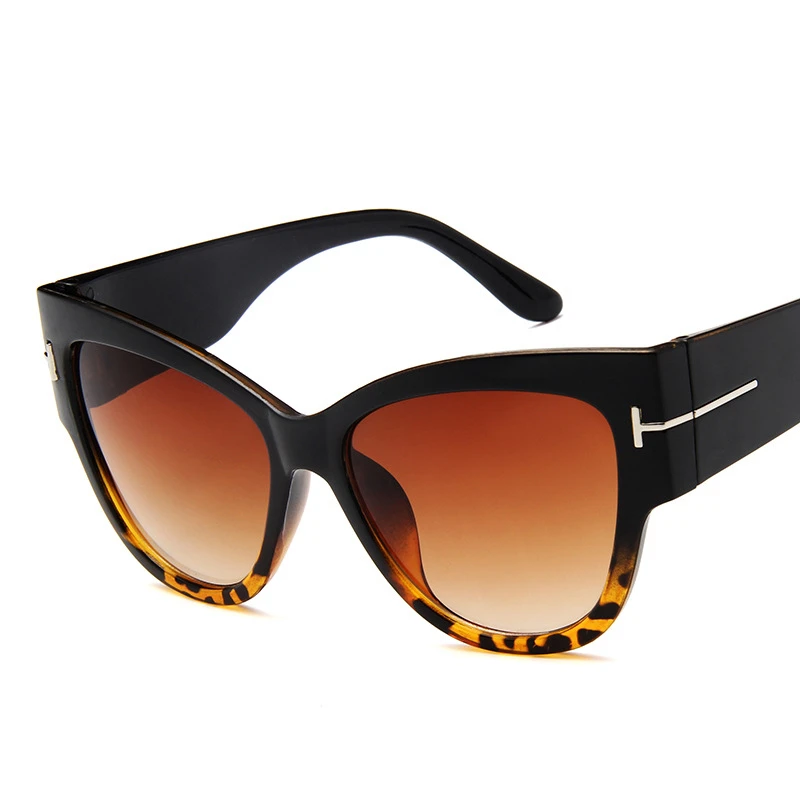 2020 blagovne Znamke, Modni Oblikovalec New Mačka Oči Ženske, Ženska sončna Očala Gradient Točk Očala za Sonce Velik Oculos feminino de sol UV400