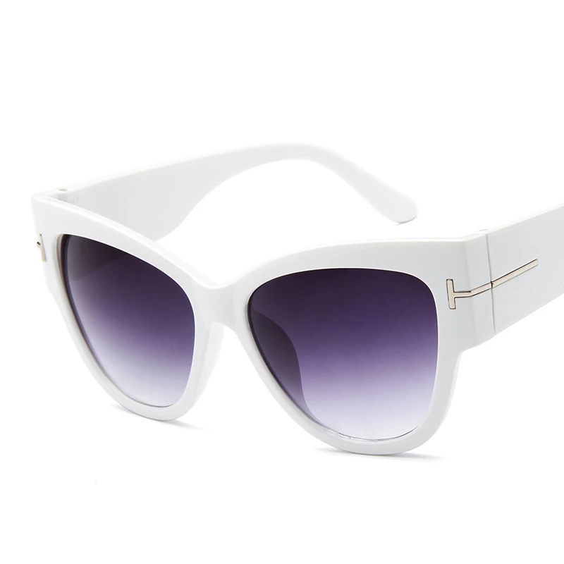 2020 blagovne Znamke, Modni Oblikovalec New Mačka Oči Ženske, Ženska sončna Očala Gradient Točk Očala za Sonce Velik Oculos feminino de sol UV400