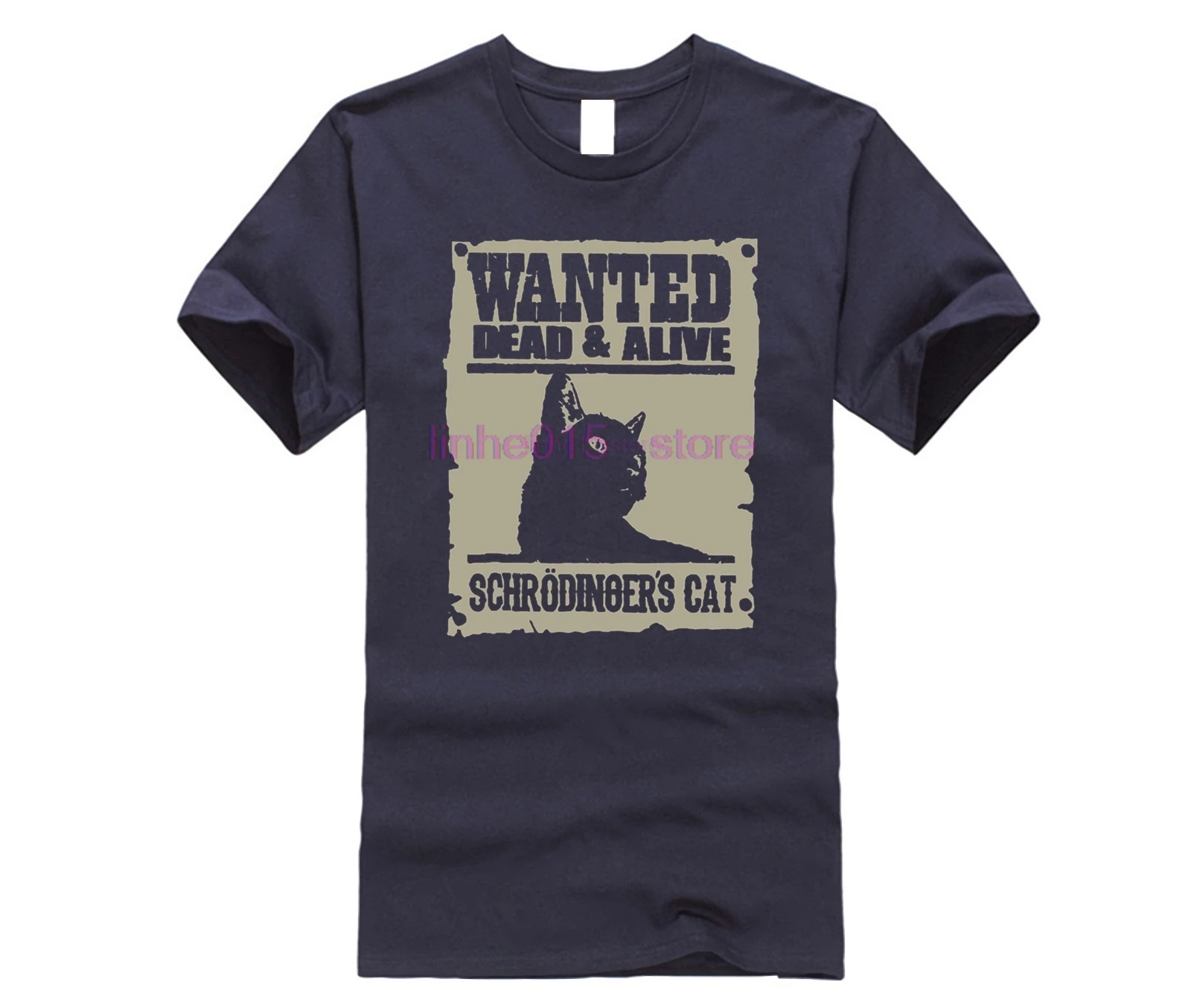 2020 blagovne znamke moških srajc Želel Mrtvih in Živi schrödinger ' s Cat majica