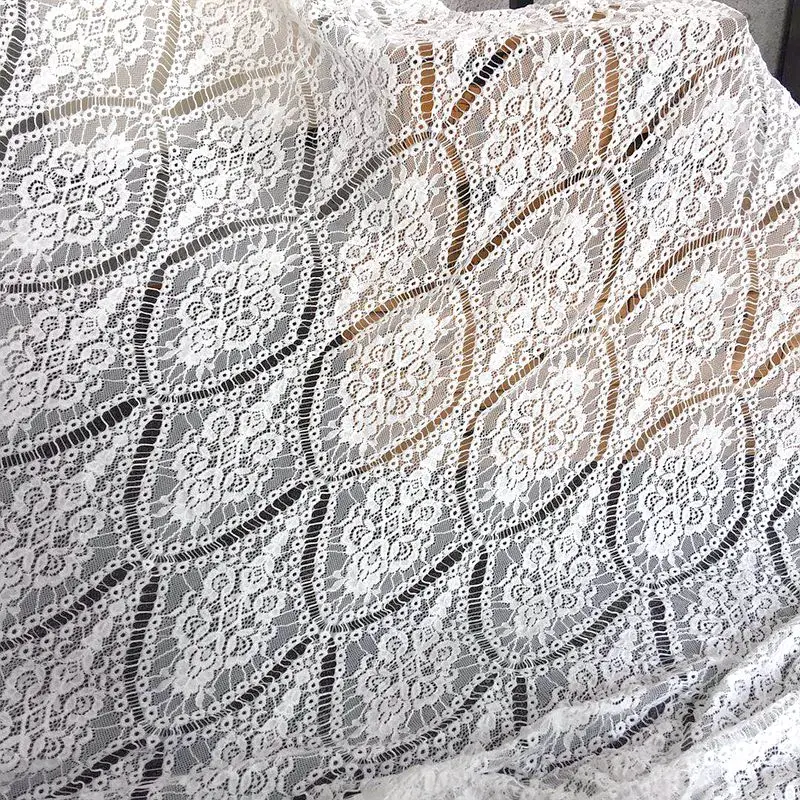 2020 dolgo debel Evropski stil trepalnic čipke tkanine DIY poroko prtom poročno obleko, obleko, krilo