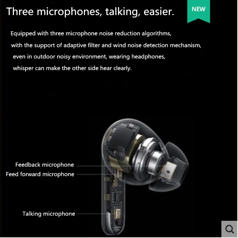 2020 ET151OPPO Enco X TWS Slušalke 11 mm Bas BT 5.2 Za Dynaudio Duby Pregleden prenos Dvojno Zmanjšanje Hrupa Žice