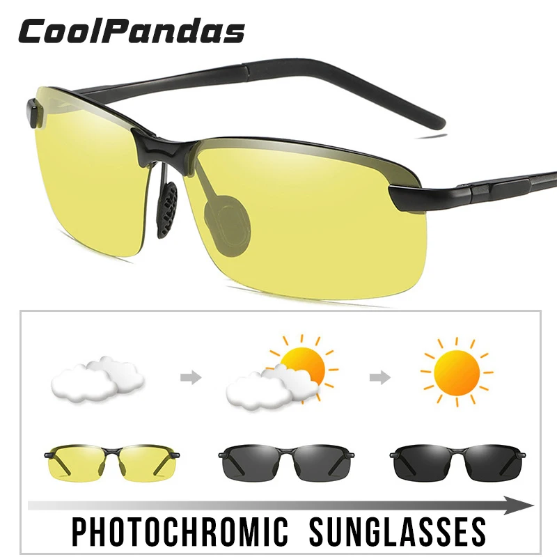 2020 Inteligentni Polarizirana Photochromic sončna Očala Moških Dan Nočno Vizijo Očala Ženske Vožnje Očala oculos de sol masculino