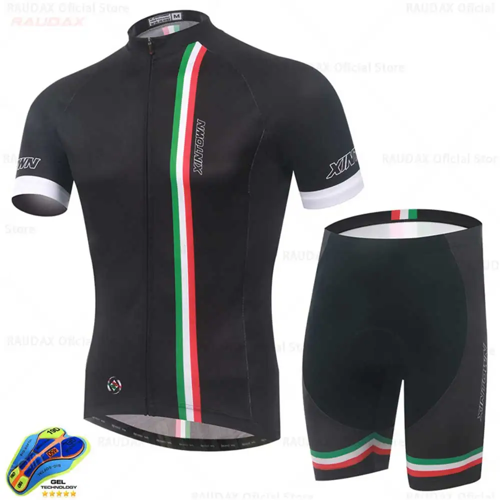 2020 Italija Pro Team Kolesarski Dres Komplet 19D Kolesarske Hlače Ropa Ciclismo Moške Poletne Kolo Maillot Bib Hlače, Kolesarska Oblačila