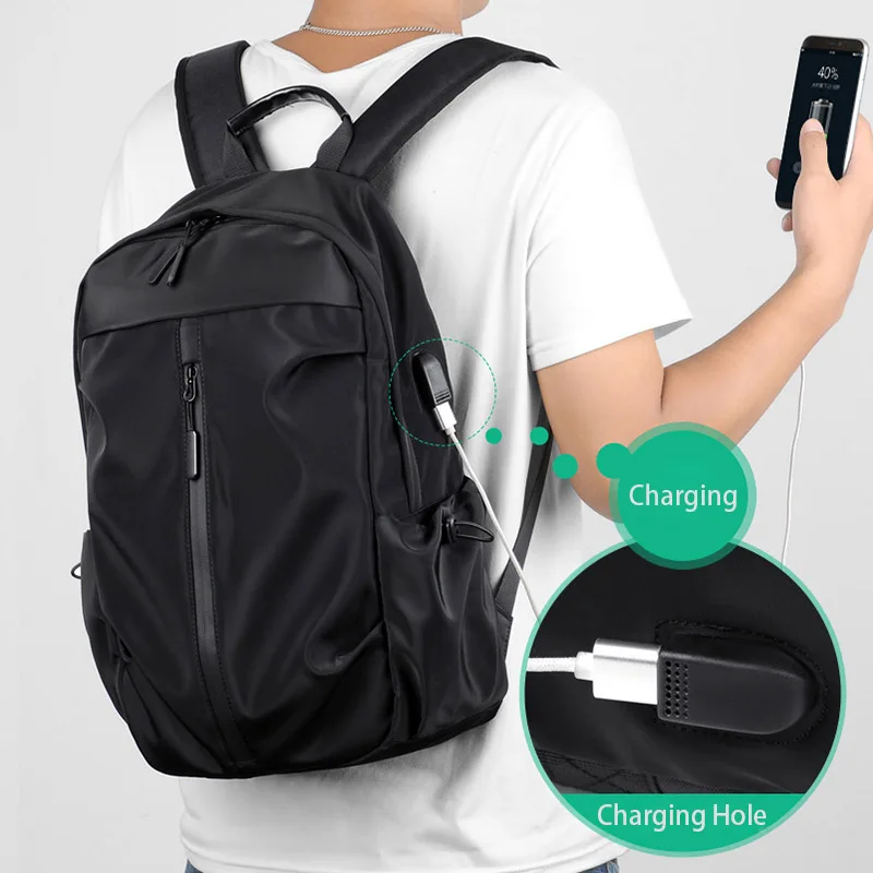 2020 Klasična blagovno znamko moške laptop nahrbtnik, najlon nepremočljiva in trajne mladinski športni nahrbtnik, potovanja nahrbtnik, študent šolska torba