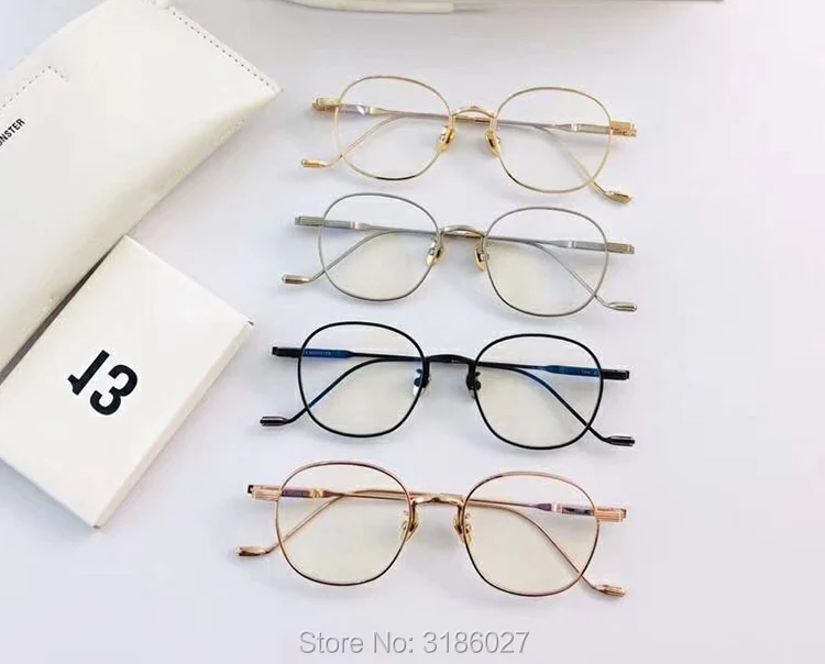 2020 korejsko znamko design NEŽEN Očala okvirji Tom22 Ženske Moški Očala Okvirji Za Branje Kratkovidnost Recept objektiv