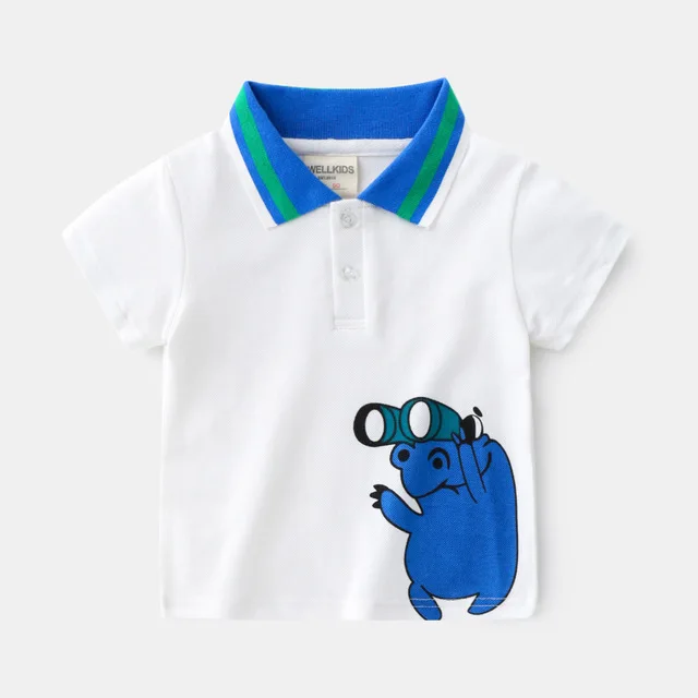 2020 Moda Poletje fantje dekleta t-shirt Jurassic Svetu Tiskanja avto Vezenje Bombaž Otroci Tees vrhovi malčka otroci oblačila