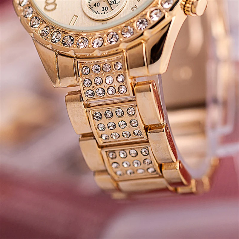 2020 moda za ženske, uro s diamond zlato uro dame vrh luksuzne blagovne znamke gospe Priložnostne ženska Zapestnica Ure relogio feminino