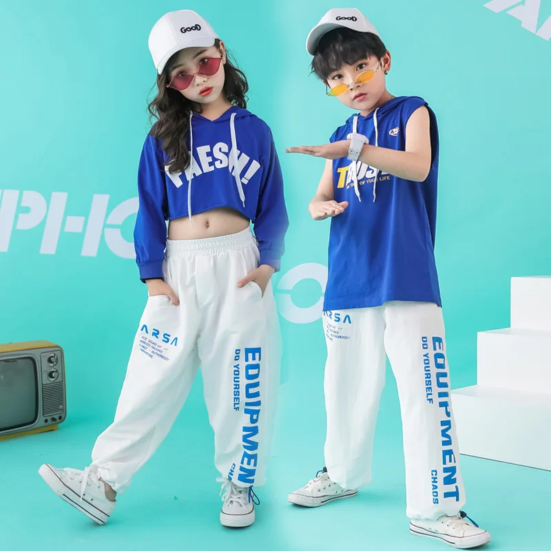 2020 modra Catamite Hip Hop Obleka Ohlapno Čeden Fant Kratek Rokav Hiphop Kažejo Otrok Hip-hop Obleko