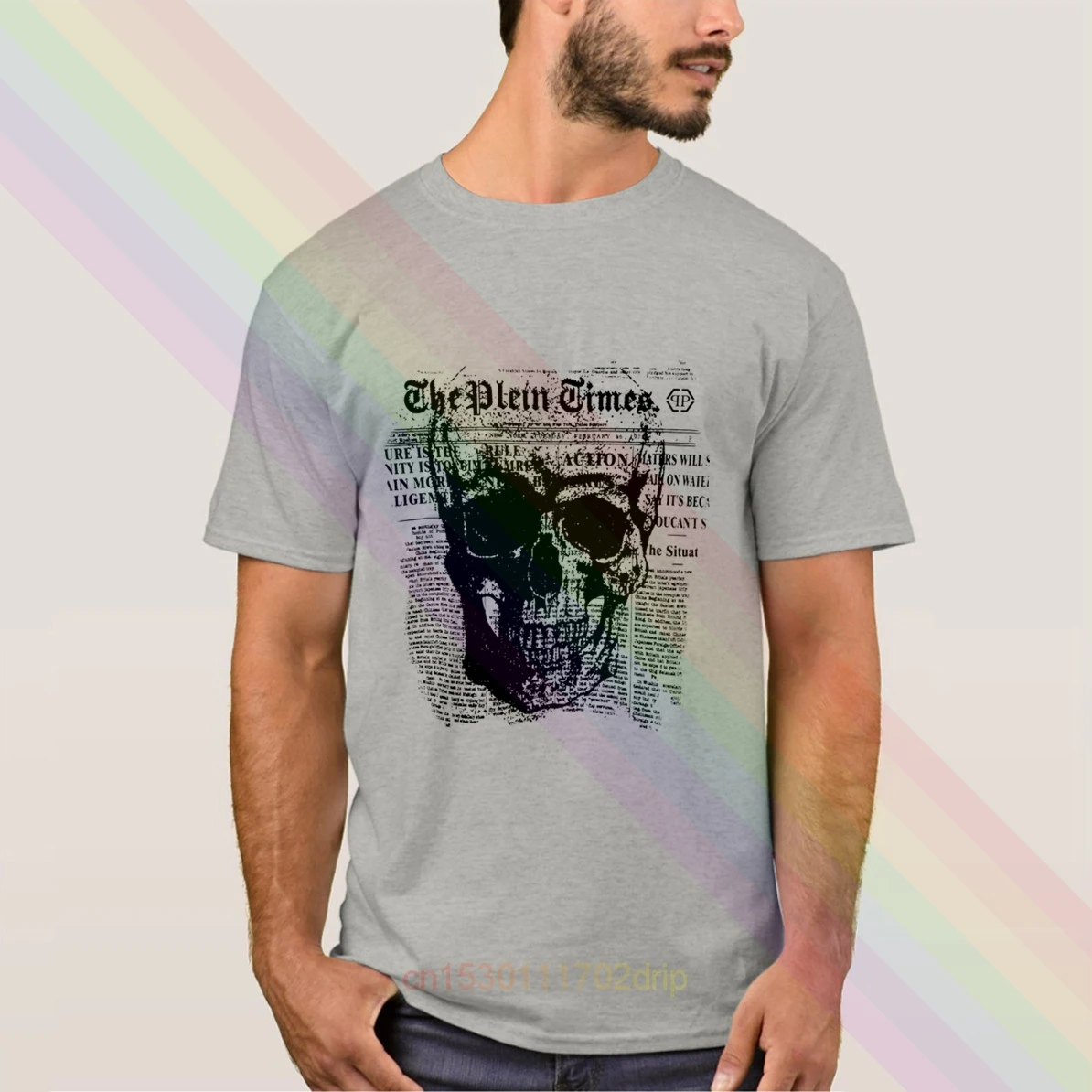 2020 Najnovejši Letnik 1Philiip T-Shirt Plein Lobanje Klasičnih Poletje Moške Kratke Rokav Priljubljen Roman Tees Unisex Majica Ulične