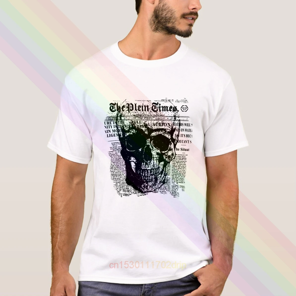2020 Najnovejši Letnik 1Philiip T-Shirt Plein Lobanje Klasičnih Poletje Moške Kratke Rokav Priljubljen Roman Tees Unisex Majica Ulične