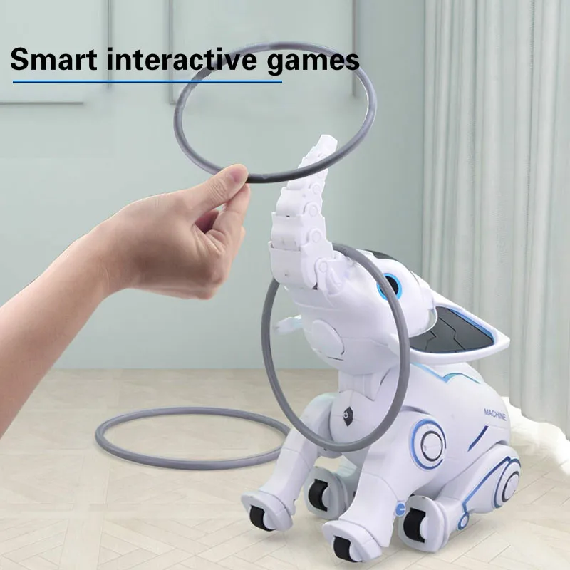 2020 Najnovejši Visoko Kakovost RC Pet Smart Robot Programiranje Smart Slon Robot Igrače lahko Petje, ples RC živali, igrače, Darila