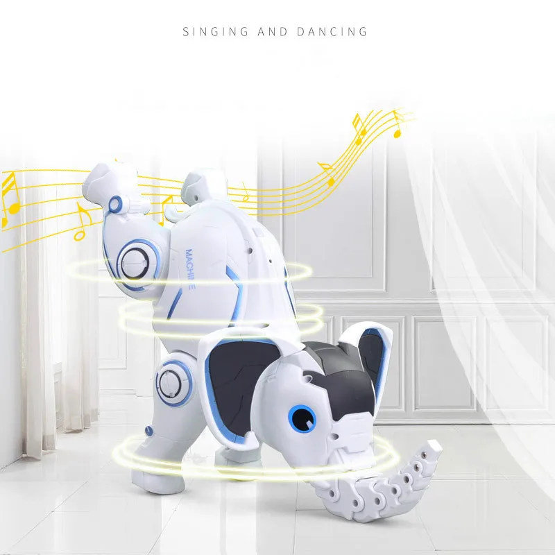 2020 Najnovejši Visoko Kakovost RC Pet Smart Robot Programiranje Smart Slon Robot Igrače lahko Petje, ples RC živali, igrače, Darila