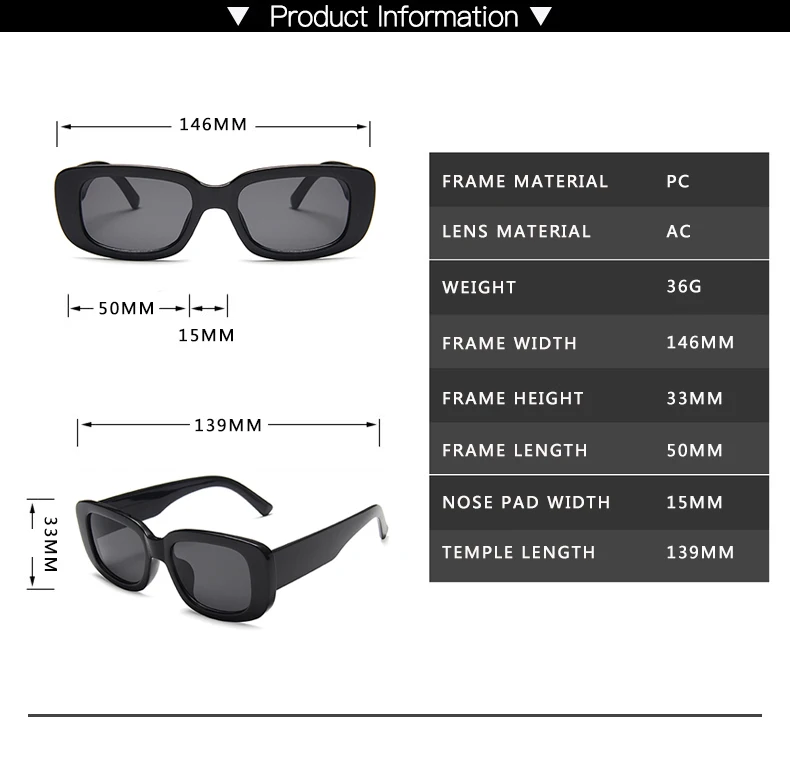 2020 Nov Modni Vintage sončna Očala Ženske blagovne Znamke Oblikovalec Retro Sunglass Pravokotnik sončna Očala Ženski UV400 Objektiv Eyewears