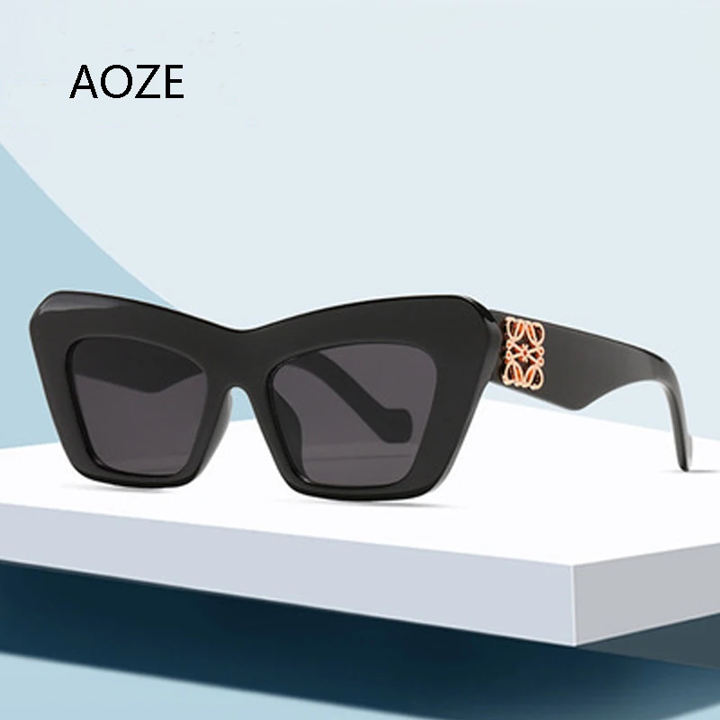 2020 Nova mačka oči, sončna očala boutique moda Veliki škatli očala priljubljena osebnost ženski modeli sončnih očal znamke design Sunglasse