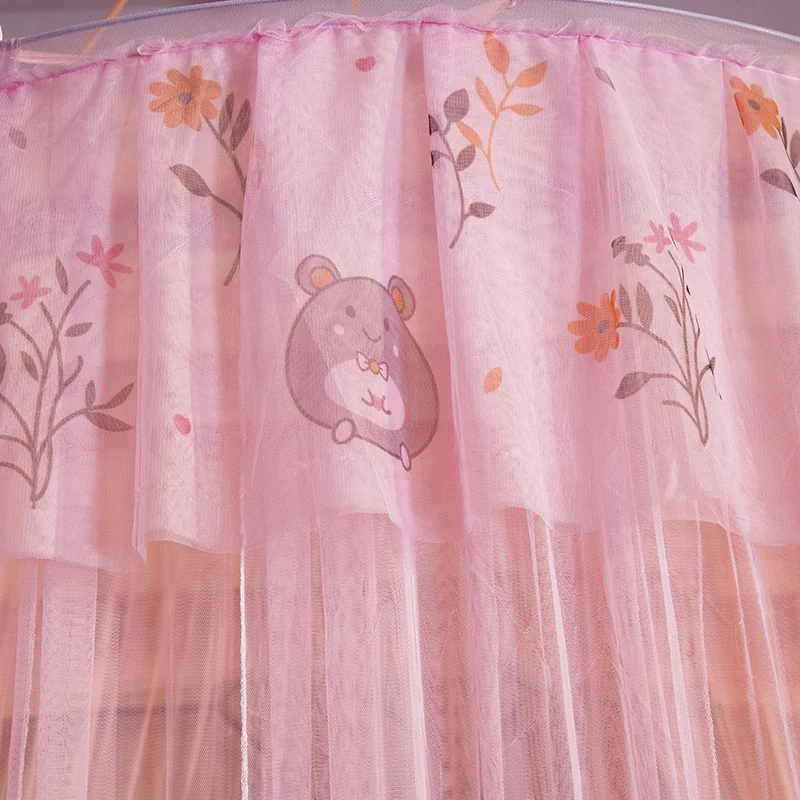 2020 NOVA princess postelja zavese 1,2 m premer poletje Komarjem Visela Dome posteljo neto postelja z LED zavese anti-komar bug preprečevanje