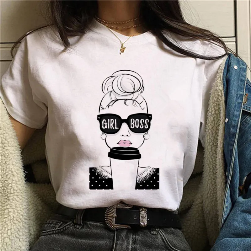 2020 nove Vroče Harajuku MODI Graphic Majica s kratkimi rokavi Ženske letnik kave T-shirt Moda Tshirt Ullzang Vrh Tee Ženski ropa mujer