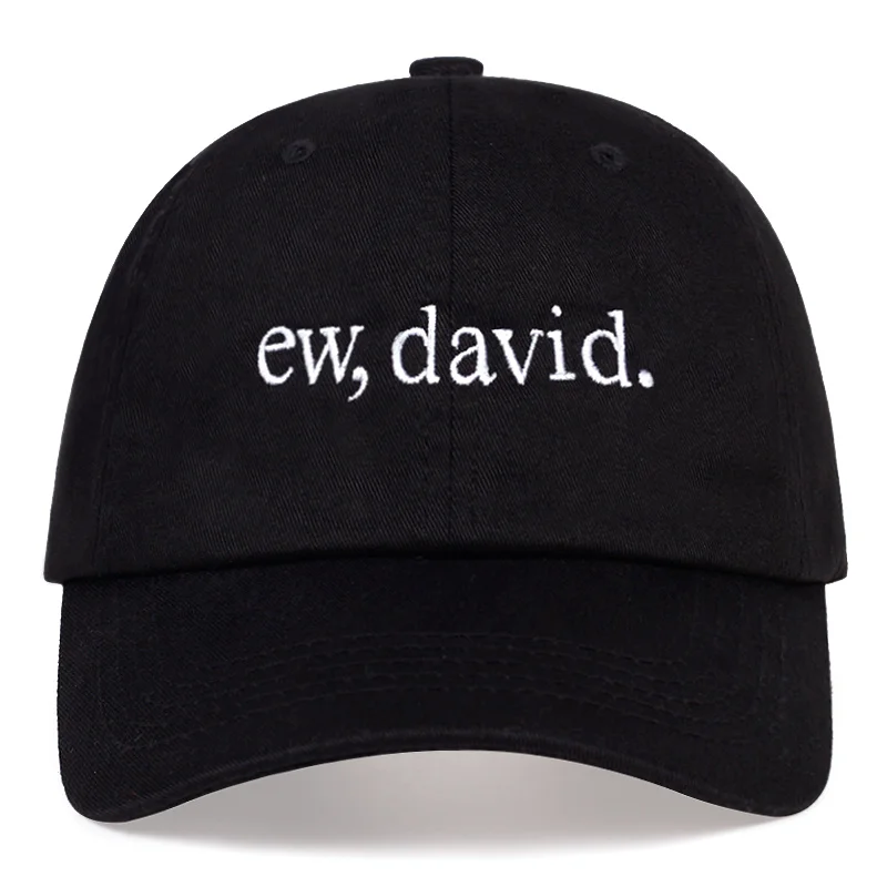 2020 novi ew david črke, vezene baseball skp moda hip-hop prostem bombaž oče klobuk nastavljiv golf klobuk odtenek divje kape