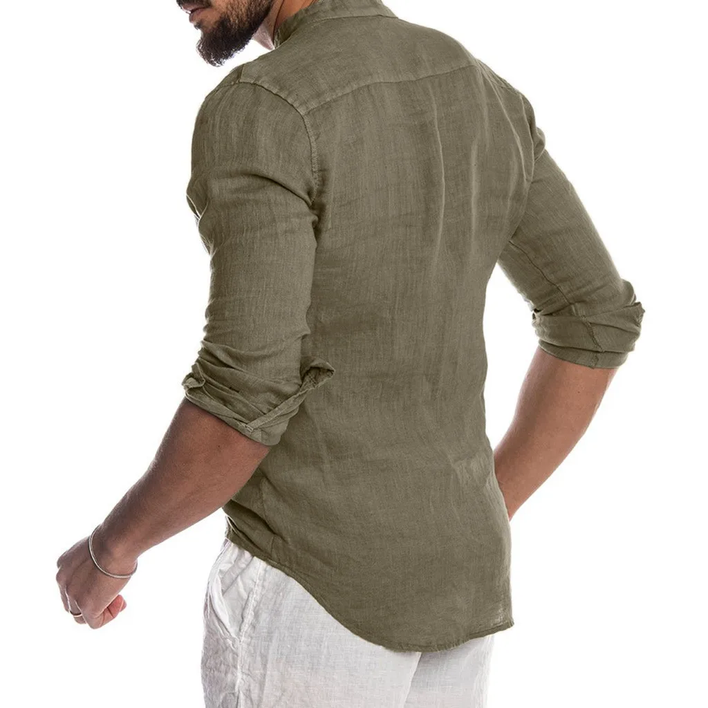 2020 Novih Moških Priložnostne Bluzo Bombaž Perilo Majica Svoboden Vrhovi Kratek Rokav Tee Shirt Pomlad Poletje Jesen Priložnostne Čeden Moški Majica