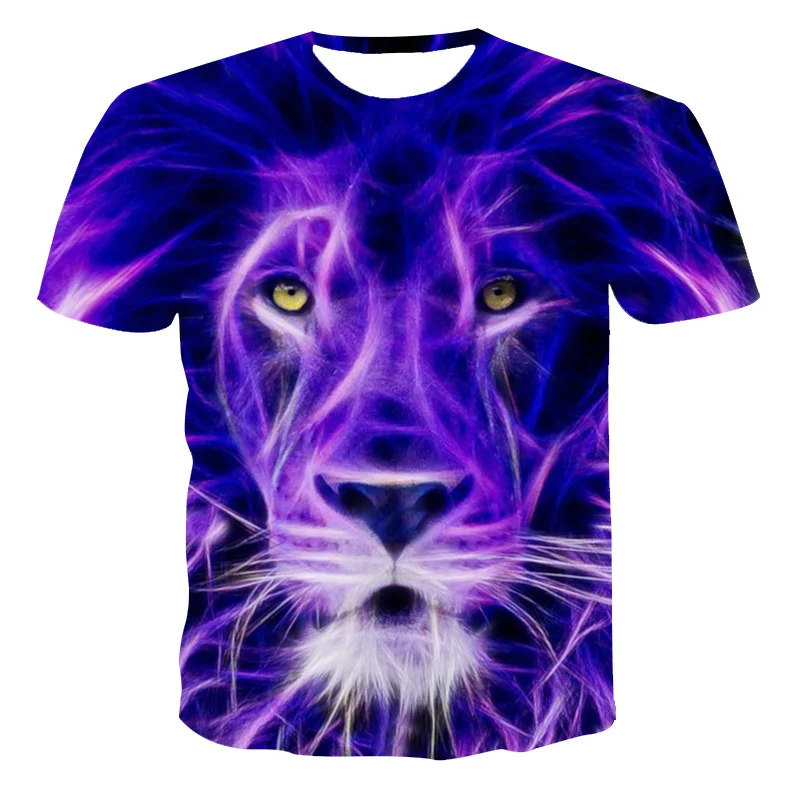 2020 novo 3D tiskanje moška T-shirt živali slog hip hop stilu 3D tiskanje, 3D tisk, hitro sušenje T-shirt xxs-6xl,