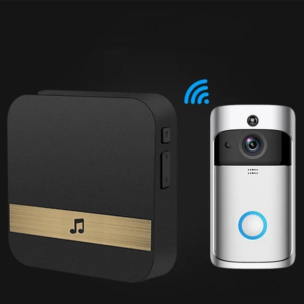 2020 Novo Brezžično WiFi Zvonec Smart Video Telefon Vrata Video Obroč Interkom Varnostne Kamere / Klicni Zvonec