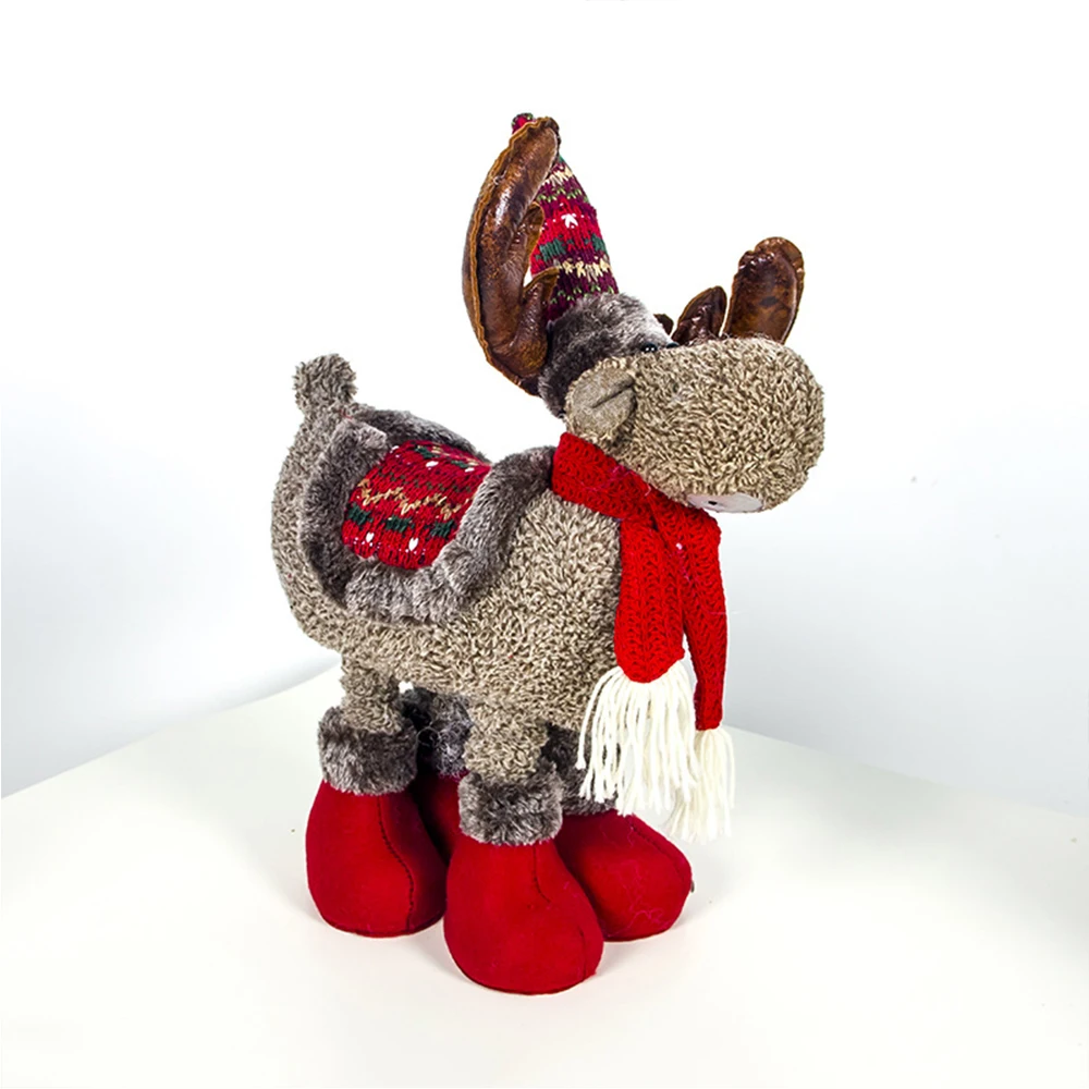 2020 novo leto Darilo Plišastih Elk Lutka Elk Figur Okraski za Rojstni dan, Poročno darilo Pripomočkov Okraski Žogo Stranka Domov Odlikovanja