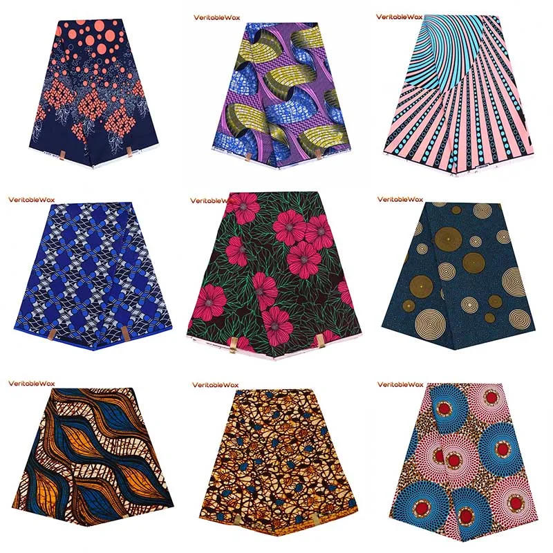 2020 NOVO Nigerija Afriške natisne batik tkanine za šivanje poročne obleke umetnine tissu ladjedelnice Afriške Tkanine Za Stranko Obleko
