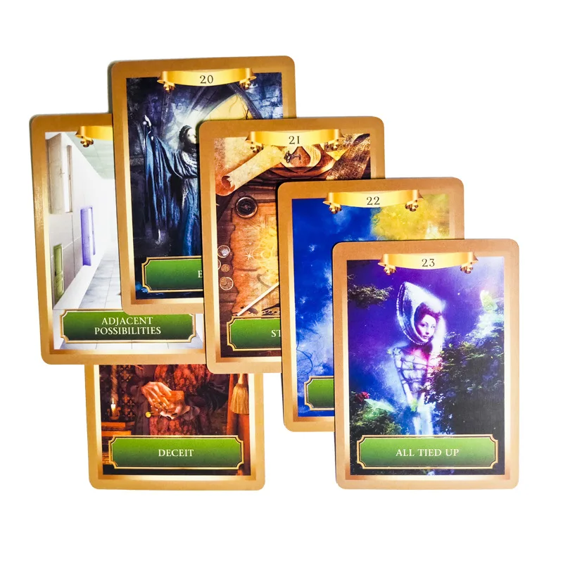2020 Novo skrivnostno energy & power oracle kartice krovom angleški tarot karte, za ženske igri krovu 53 kartice/set P005