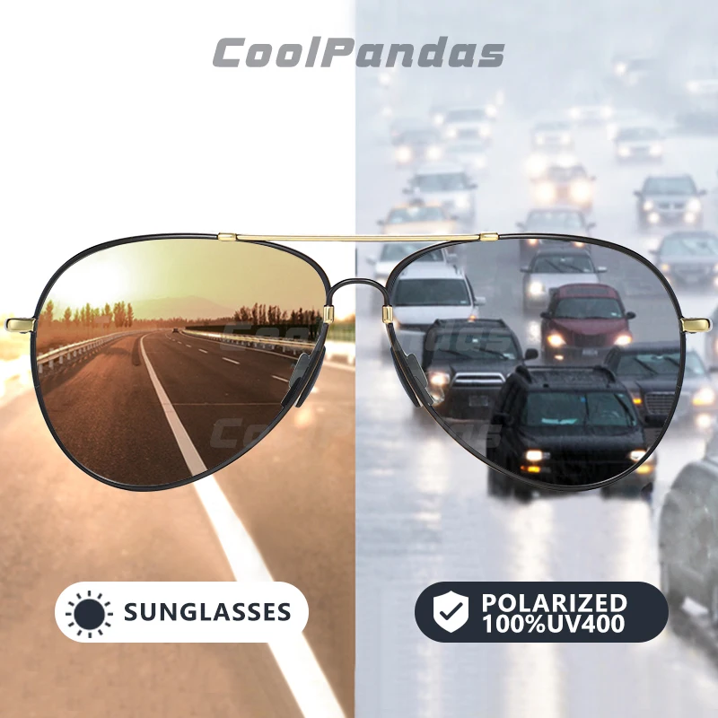 2020 Novo Ultralahkih Pomnilnik Kovinska sončna Očala Moških Polarizirana Photochromic Letalstva Vožnjo sončna Očala Ženske zonnebril heren UV400
